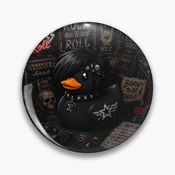 Item preview, Rock And Roll Rubber Duck designed and sold by Thor-stone.