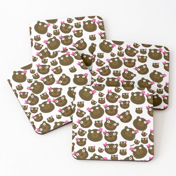 Item preview, Cute Kawaii Bears Pattern designed and sold by giulyz.