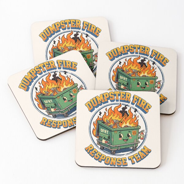 Item preview, Funny Dumpster Fire Response Team designed and sold by legendaryskins.
