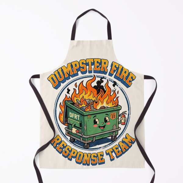 Item preview, Funny Dumpster Fire Response Team designed and sold by legendaryskins.