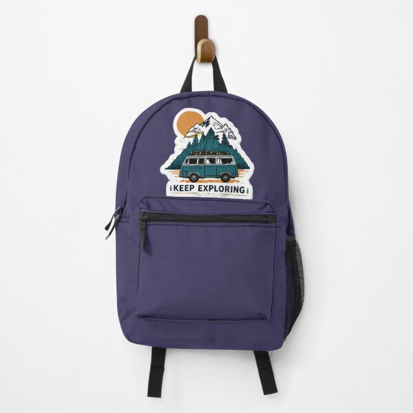 Item preview, Keep Exploring mini-camper designed and sold by AcornAndPebble.
