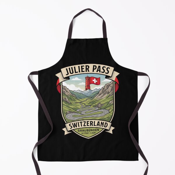 Item preview, Julier Pass Switzerland Biker Mountain Design designed and sold by enzoade.