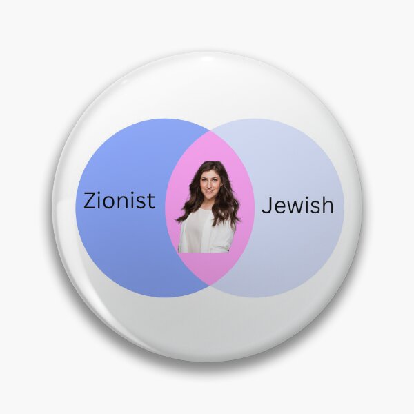 Item preview, Jewish Zionist Venn Diagram 1 designed and sold by DestinyoBestiny.