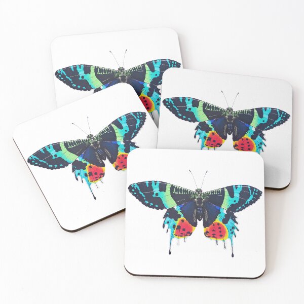 Item preview, Madagascan Sunset Moth designed and sold by crystallinesoup.