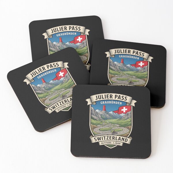 Item preview, Julier Pass Switzerland Alpine Route Print designed and sold by enzoade.