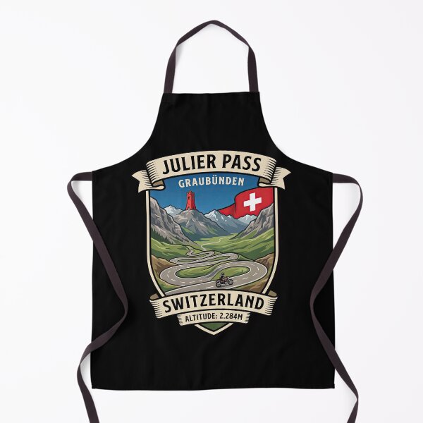 Item preview, Julier Pass Switzerland Alpine Route Print designed and sold by enzoade.