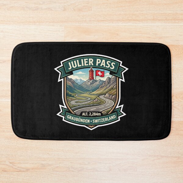 Item preview, Julier Pass Scenic Mountain Pass Artwork designed and sold by enzoade.