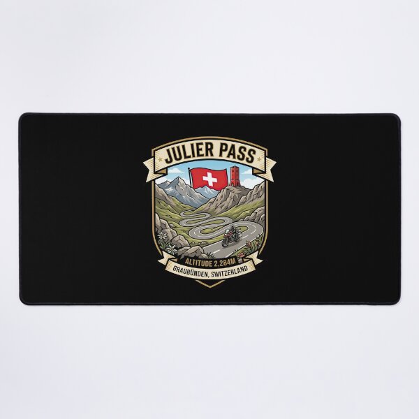 Item preview, Julier Pass Swiss Alps Motorcycle Adventure Design designed and sold by enzoade.