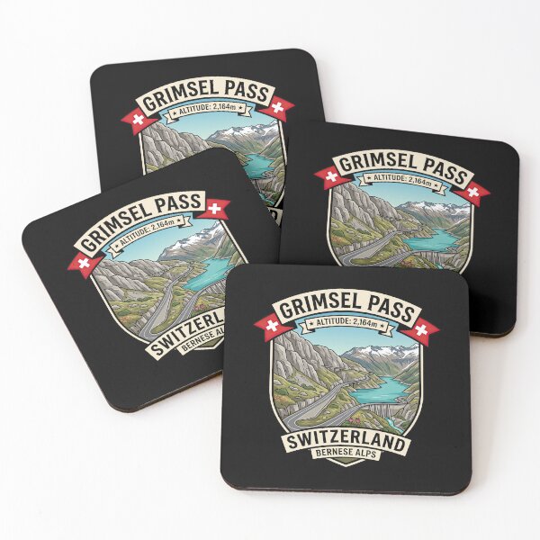 Item preview, Grimsel Pass Switzerland Scenic Pass Artwork designed and sold by enzoade.