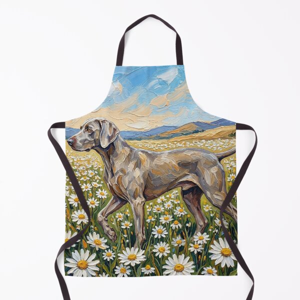 Item preview, Amongst The Flowers - Weimaraner designed and sold by AjaTrier.
