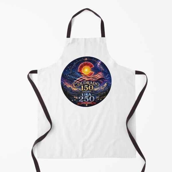 Item preview, Colorado 150th Anniversary & USA 250th 1776–2026 Patriotic Design designed and sold by FlyingSeas.
