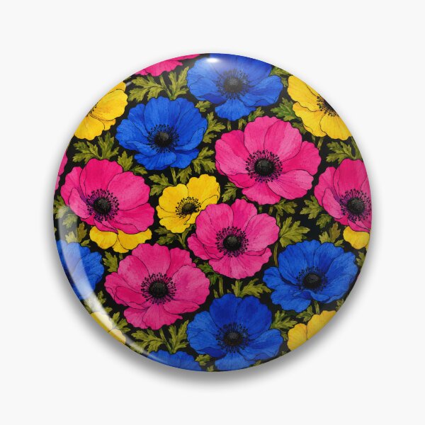 Item preview, Anemone Pop Art Bold Graphic Seamless Pattern designed and sold by Inkworksbyshery.