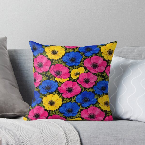 Item preview, Anemone Pop Art Bold Graphic Seamless Pattern designed and sold by Inkworksbyshery.