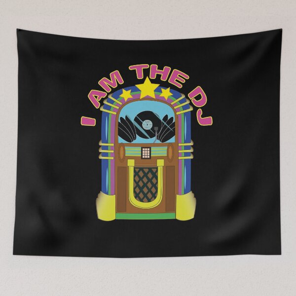 Item preview, I'm the DJ Jukebox Clubbing Disc Jockey Juke Box designed and sold by KNUXX Shop.