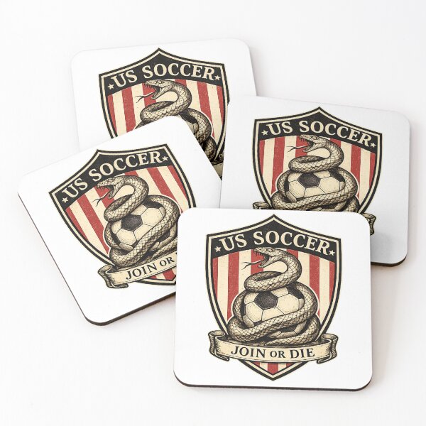 Item preview, Join or Die US Soccer designed and sold by Flash-Ryan.
