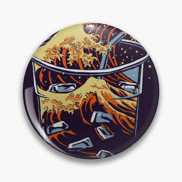 Item preview, Great Wave of Iced Coffee designed and sold by Elan Harris.