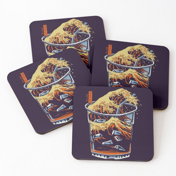 Item preview, Great Wave of Iced Coffee designed and sold by Elan Harris.
