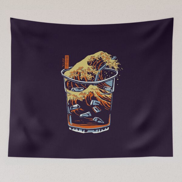 Item preview, Great Wave of Iced Coffee designed and sold by Elan Harris.
