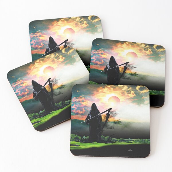 Item preview, Dark Grim Reaper and Fiery Sunset designed and sold by MapleBloom.