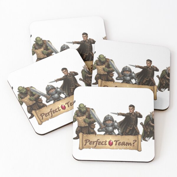 Item preview, Perfect RPG Team? - Hilarious Misaligned Party designed and sold by Razillos.
