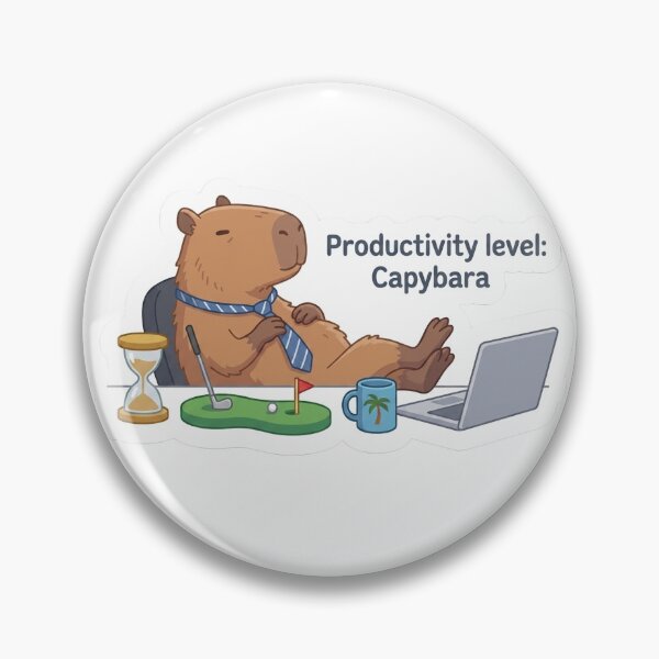 Item preview, Productivity Level: Capybara designed and sold by HlTMAKER.