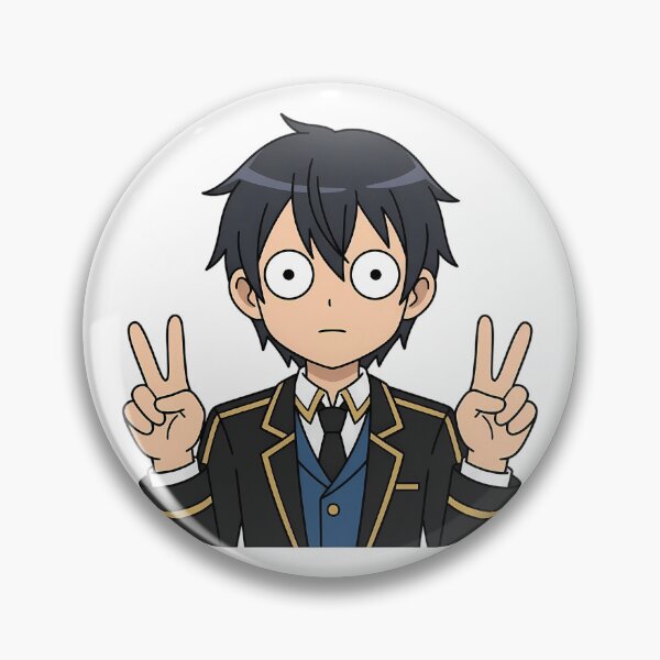 Item preview, Kirito Sword Art Online Funny Double Peace Pose designed and sold by earlobejerk.