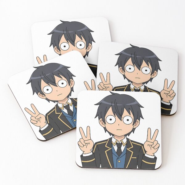 Item preview, Kirito Sword Art Online Funny Double Peace Pose designed and sold by earlobejerk.