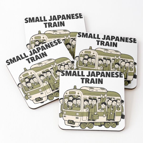 Item preview, Small Japanese Train Funny Sticker / 日本の電車 designed and sold by Yos-Design-Stoa.