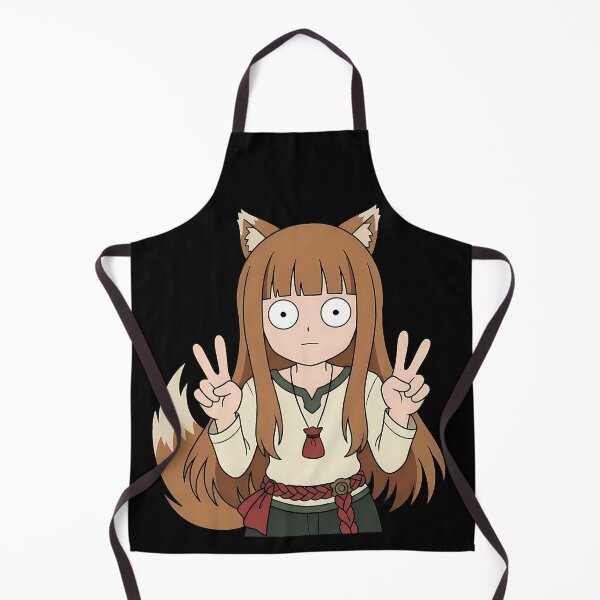 Item preview, Holo Spice And Wolf Fox Girl Peace Pose designed and sold by earlobejerk.