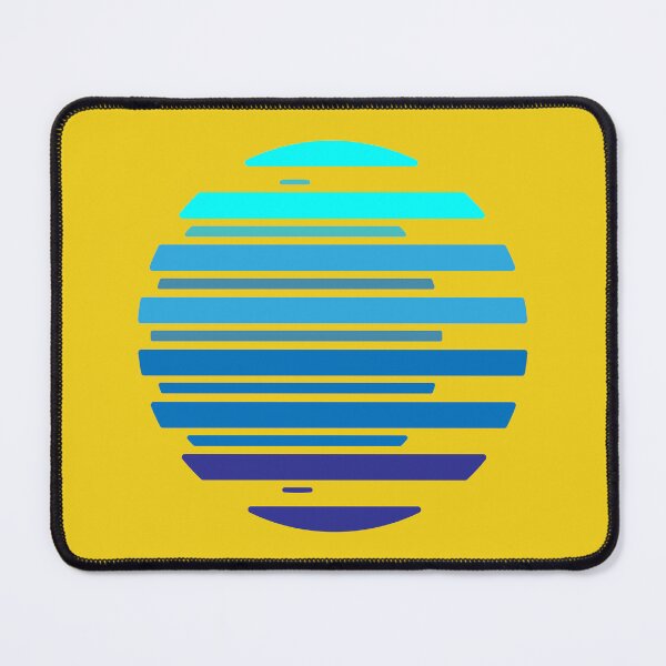 Item preview, Blue Retro Sunset Graphic designed and sold by itsmidnight.