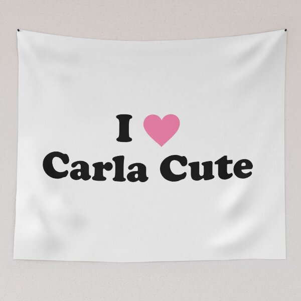 Item preview, I love carla cute designed and sold by mumsilp.