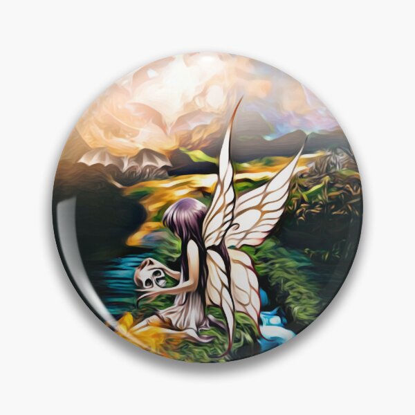 Item preview, Dark Fairy Sitting on a Pile of Skulls designed and sold by MapleBloom.