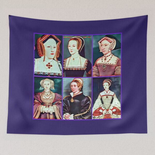 Item preview, Six Wives of Henry VIII Group Portrait (English History) designed and sold by CMooreWorx.