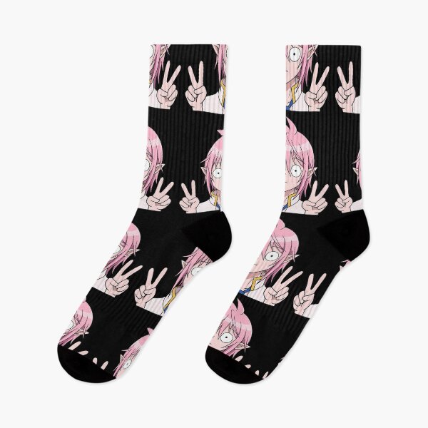 Item preview, Alice Asmodeus Iruma Kun Cabello rosa Uniforme Signos de paz designed and sold by earlobejerk.