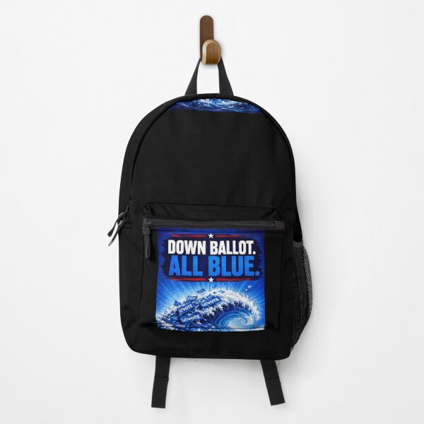 Item preview, Down Ballot. All Blue. – Vote Blue Political Design designed and sold by MySheetMusicArt.