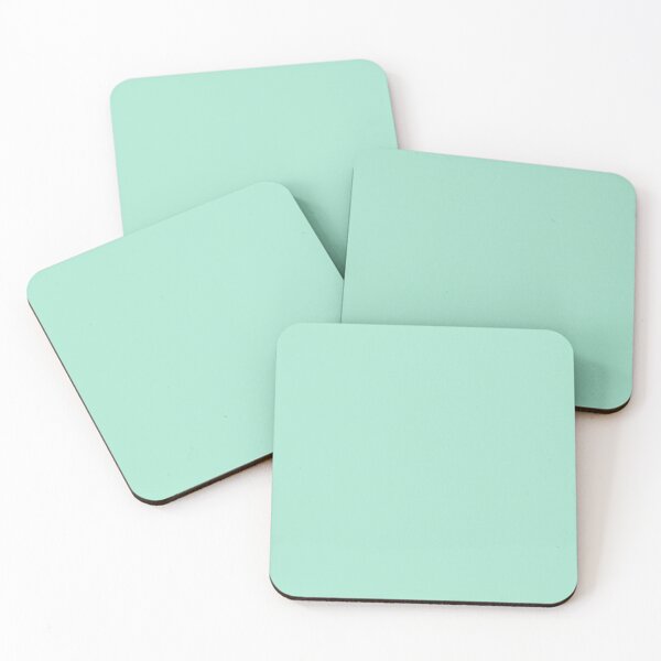 Item preview, Jelly Mint Green Pastel Solid Color designed and sold by kierkegaard.