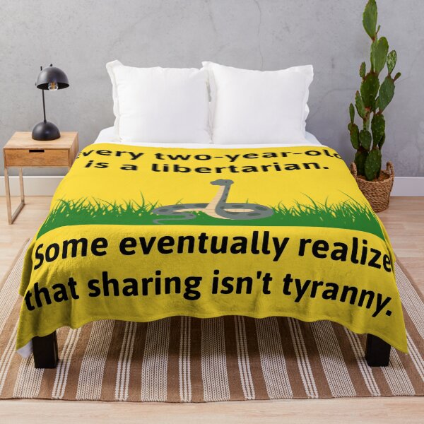 Item preview, Every two-year-old is a libertarian. designed and sold by Rachel the Artist .