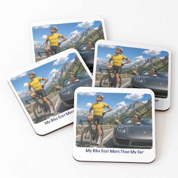 Item preview, My Bike Cost More Than My Car designed and sold by AcornAndPebble.