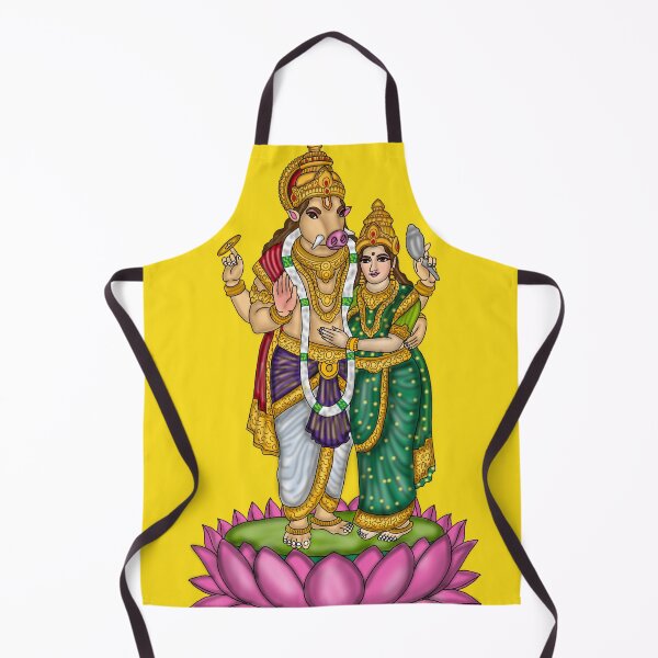 Item preview, Lord Varaha Artwork | Divine Vishnu Avatar Digital Painting Illustration designed and sold by Harshit_Digital_Arts.