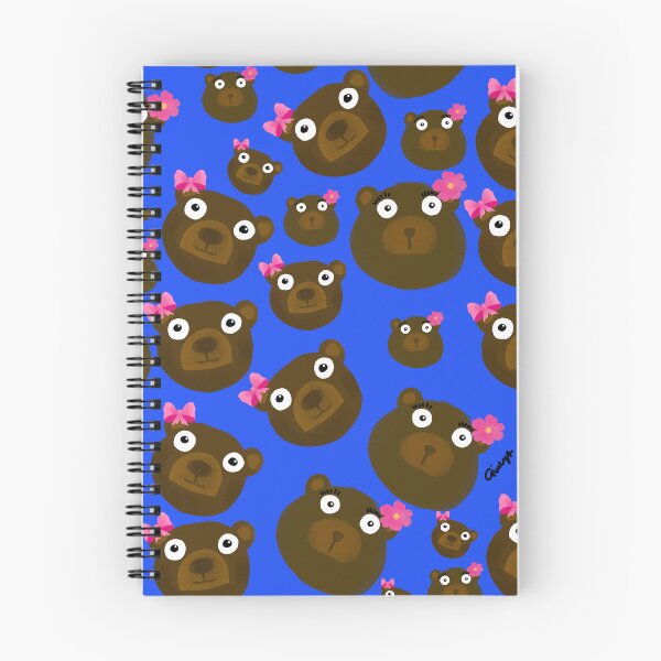 Item preview, Cute Kawaii Chibi Bears pattern designed and sold by giulyz.