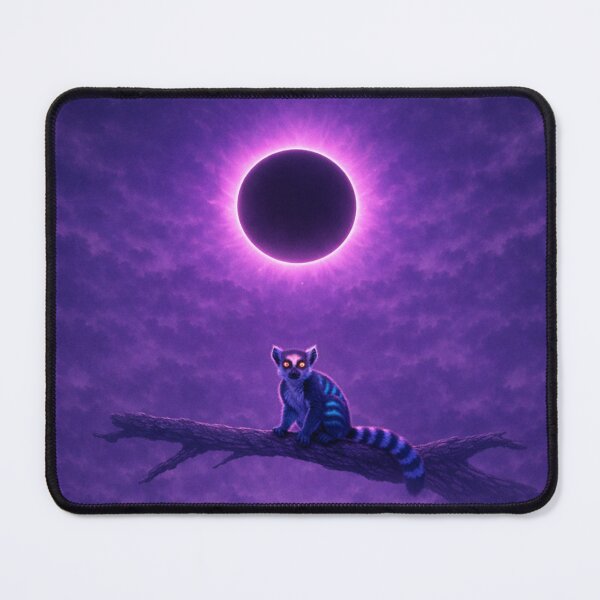 Item preview, Eclipse of the Neon Lemur designed and sold by PurrfectWhisper.