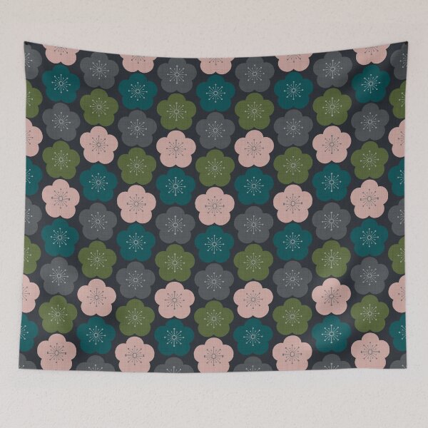 Item preview, IRODORI UME - Dark - Wa designed and sold by Ama Zuan.