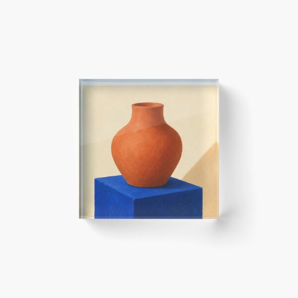 Item preview, "Object at Noon" – Minimalist Still Life Art Print designed and sold by Moodzu.