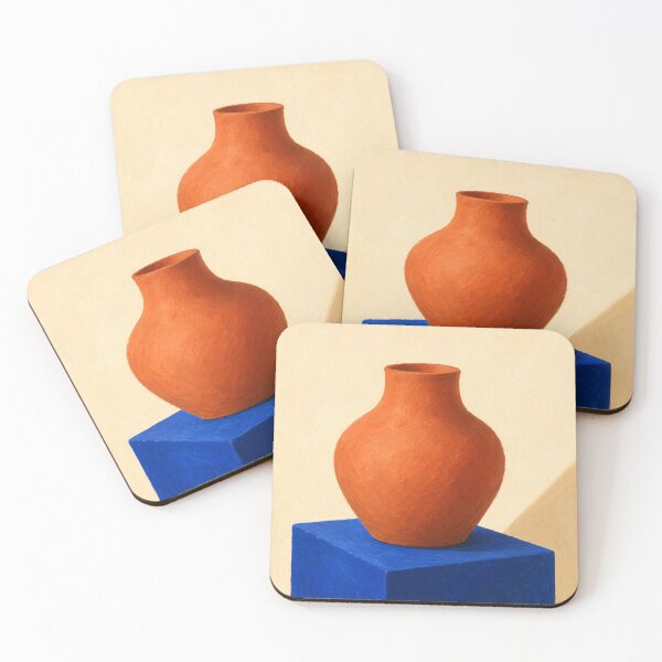 Item preview, "Object at Noon" – Minimalist Still Life Art Print designed and sold by Moodzu.