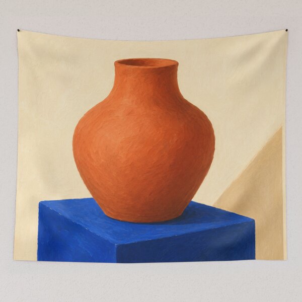 Item preview, "Object at Noon" – Minimalist Still Life Art Print designed and sold by Moodzu.