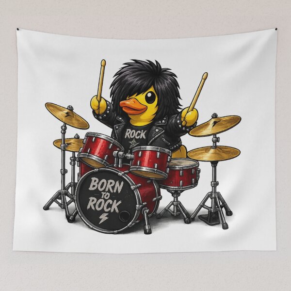 Item preview, Rubber Duck Drummer designed and sold by Thor-stone.