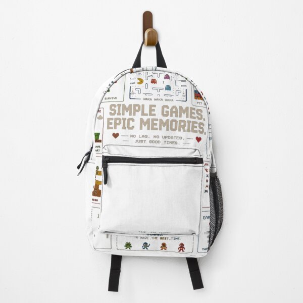 Item preview, Simple Games Epic Memories Retro Gaming 8 Bit Collage Design designed and sold by M'artes .
