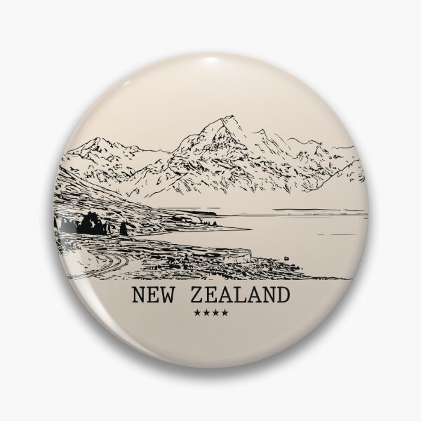 Item preview, New Zealand - Vintage Ink Cityscape designed and sold by Lakeric.