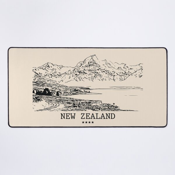 Item preview, New Zealand - Vintage Ink Cityscape designed and sold by Lakeric.