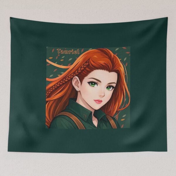 Item preview, Anime Version - Tauriel designed and sold by Cartoonifying.